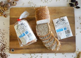 Low Fodmap (non Organic) Wholemeal Spelt Chia & Sunflower Seeds